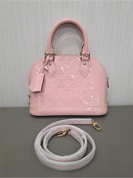 Louis Vuitton Handbags - Louis Vuitton Alma BB Monogram Vernis — Rose Ballerine